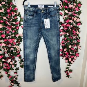 ⭐️ Frame Denim Le Garcon Boyfriend Jeans Starry Night Women’s Jean Loose NWT